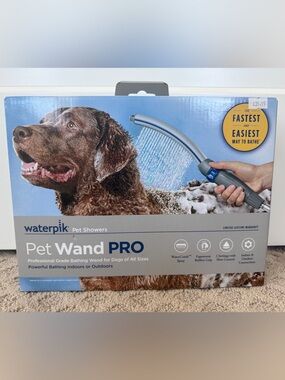 Waterpik Pet Wand PRO Dog Bathing Wand - Brand NEW in box